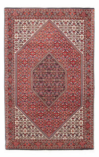 Alfombra persa - Bidjar - 180 x 110 cm - rojo