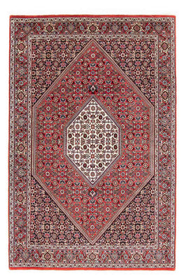 Alfombra persa - Bidjar - 181 x 112 cm - rojo
