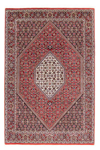 Alfombra persa - Bidjar - 181 x 112 cm - rojo