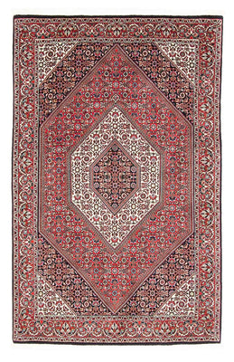 Alfombra persa - Bidjar - 172 x 112 cm - rojo