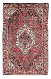 Alfombra persa - Bidjar - 172 x 112 cm - rojo