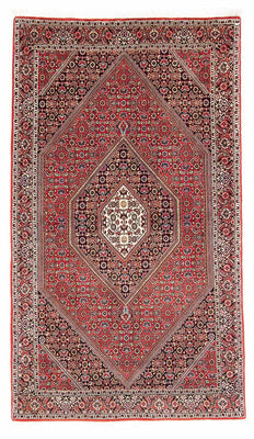 Alfombra persa - Bidjar - 175 x 110 cm - rojo