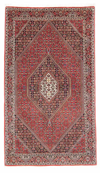 Alfombra persa - Bidjar - 175 x 110 cm - rojo