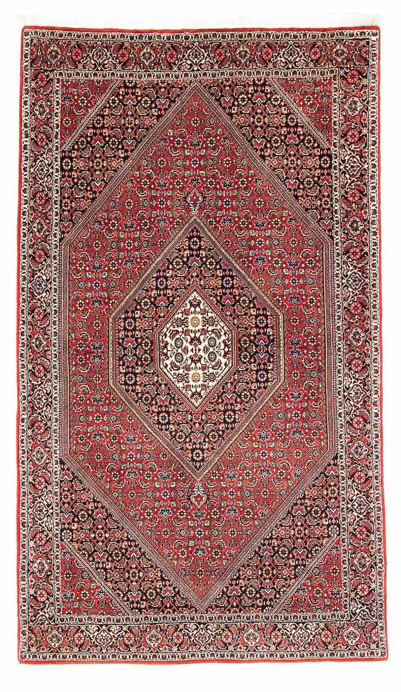 Alfombra persa - Bidjar - 175 x 110 cm - rojo