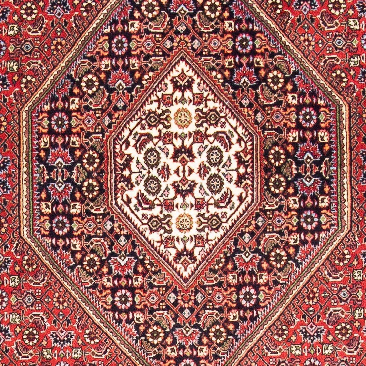 Alfombra persa - Bidjar - 175 x 110 cm - rojo