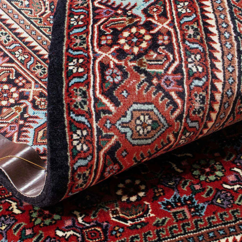 Alfombra persa - Bidjar - 175 x 110 cm - rojo