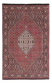 Alfombra persa - Bidjar - 176 x 109 cm - azul oscuro