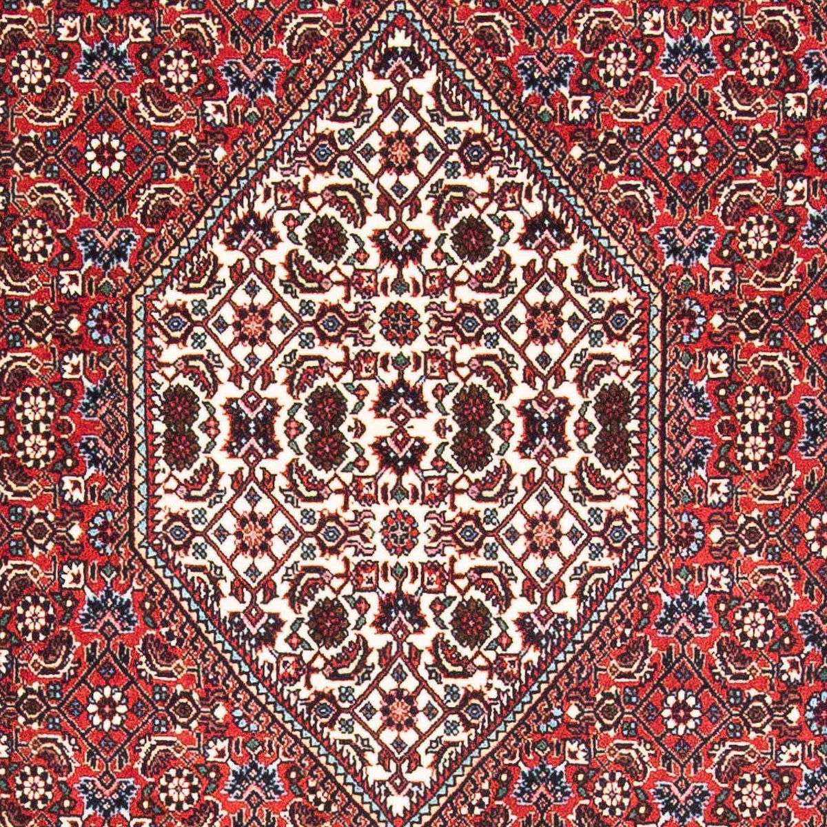 Alfombra persa - Bidjar - 176 x 109 cm - azul oscuro