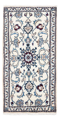 Alfombra persa - Nain - 137 x 66 cm - beige