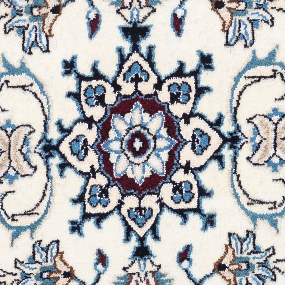 Alfombra persa - Nain - 137 x 66 cm - beige