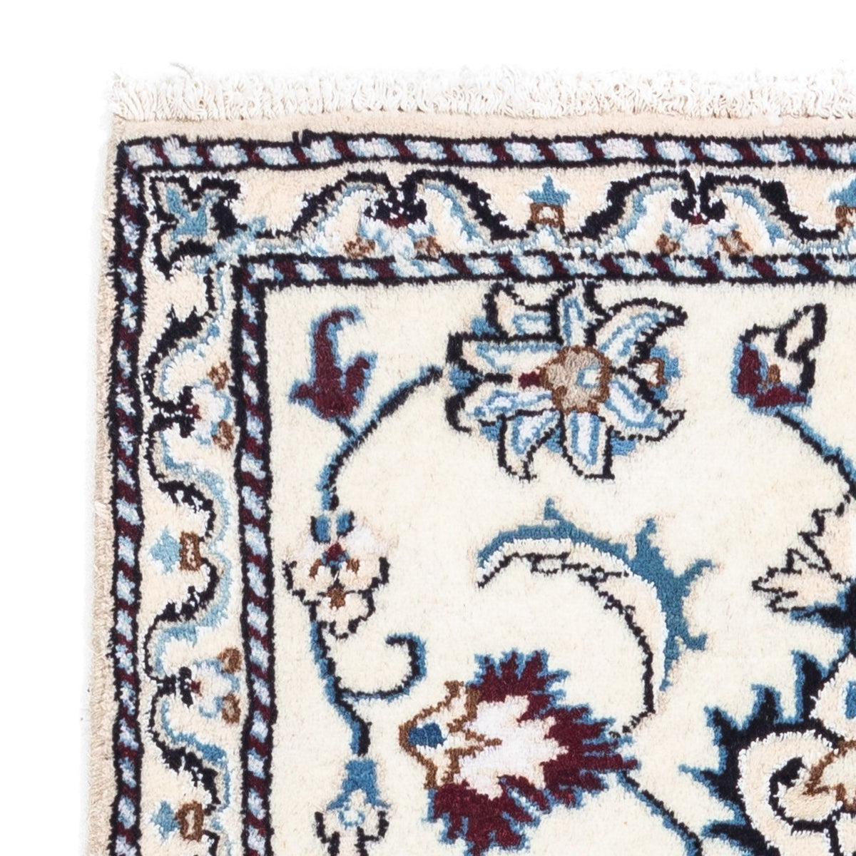 Alfombra persa - Nain - 137 x 66 cm - beige