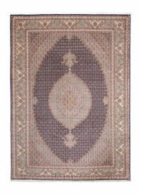 Alfombra persa - Tabriz - 290 x 204 cm - azul oscuro