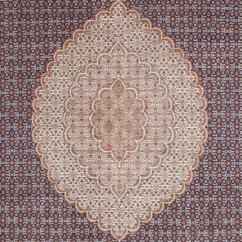Alfombra persa - Tabriz - 290 x 204 cm - azul oscuro