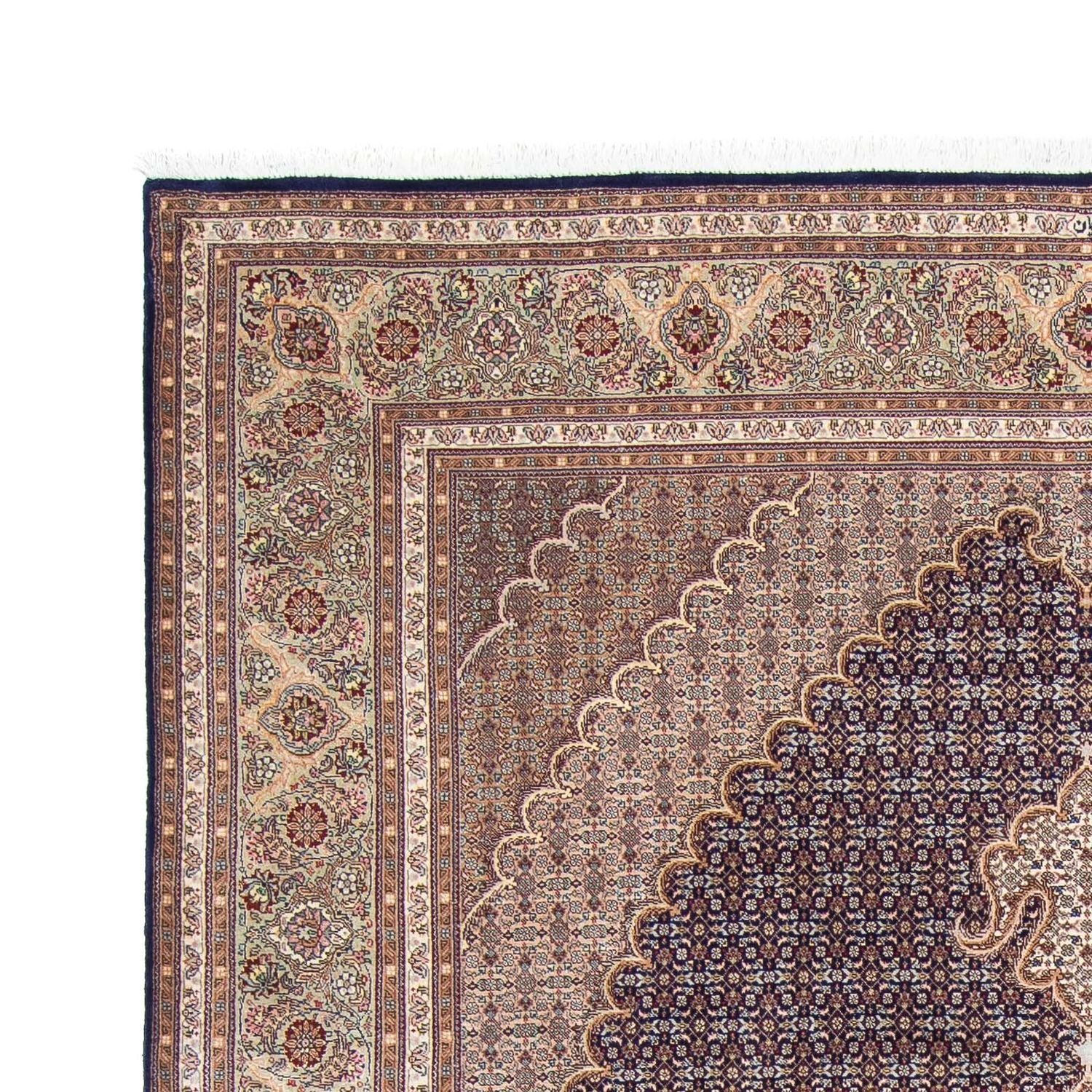 Alfombra persa - Tabriz - 290 x 204 cm - azul oscuro