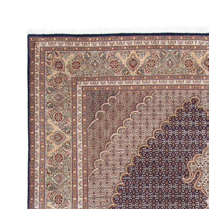Alfombra persa - Tabriz - 290 x 204 cm - azul oscuro