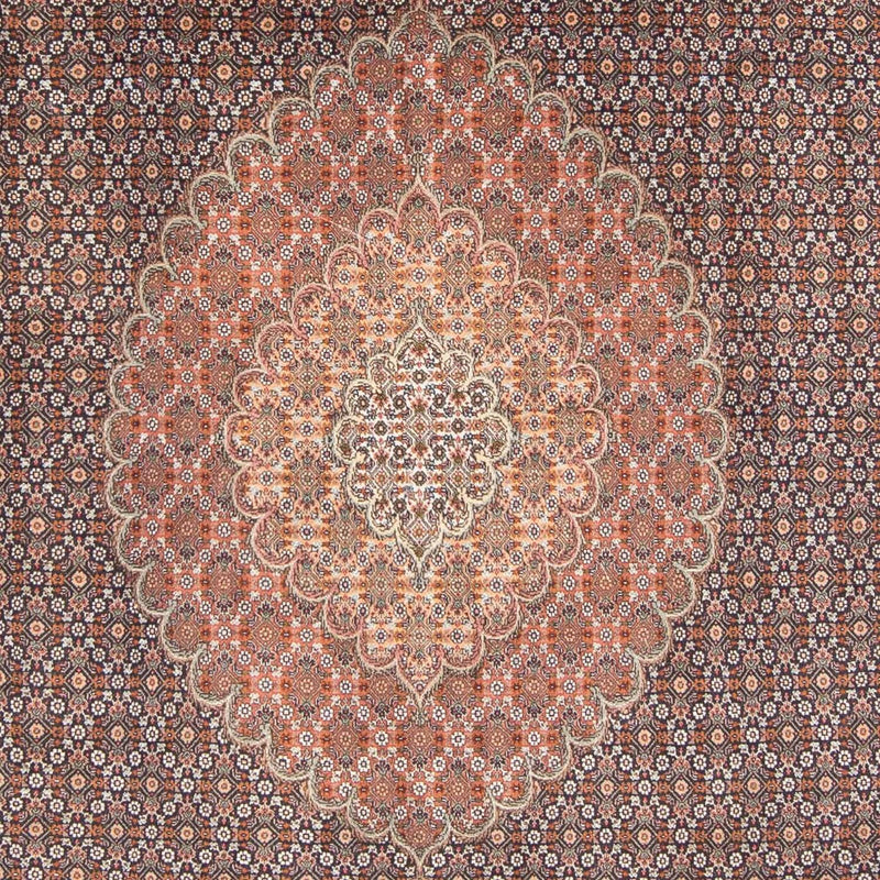 Alfombra persa - Tabriz - 305 x 198 cm - azul oscuro
