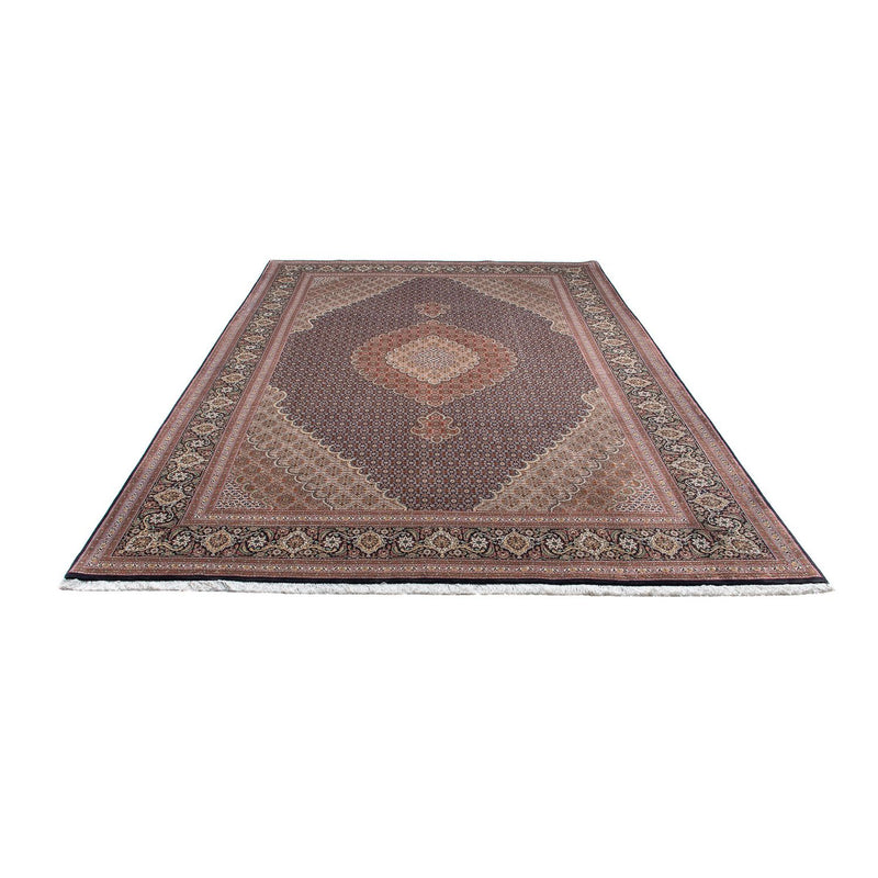 Alfombra persa - Tabriz - 302 x 202 cm - azul oscuro