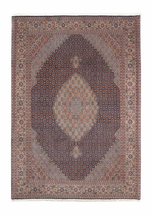Alfombra persa - Tabriz - 296 x 207 cm - azul oscuro