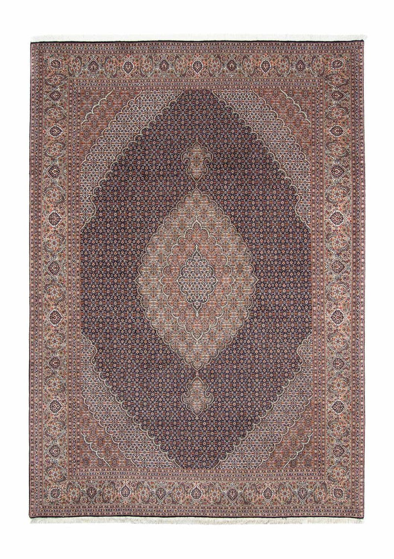 Alfombra persa - Tabriz - 296 x 207 cm - azul oscuro