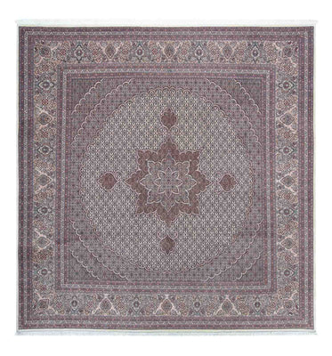 Alfombra persa - Tabriz cuadrado  - 258 x 252 cm - gris