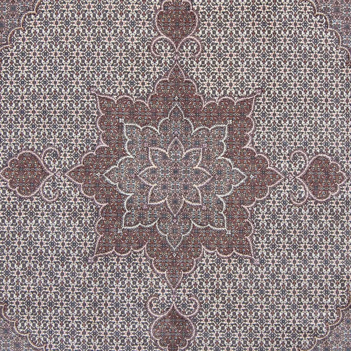 Alfombra persa - Tabriz cuadrado  - 258 x 252 cm - gris