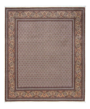 Alfombra persa - Tabriz - 295 x 254 cm - marrón oscuro