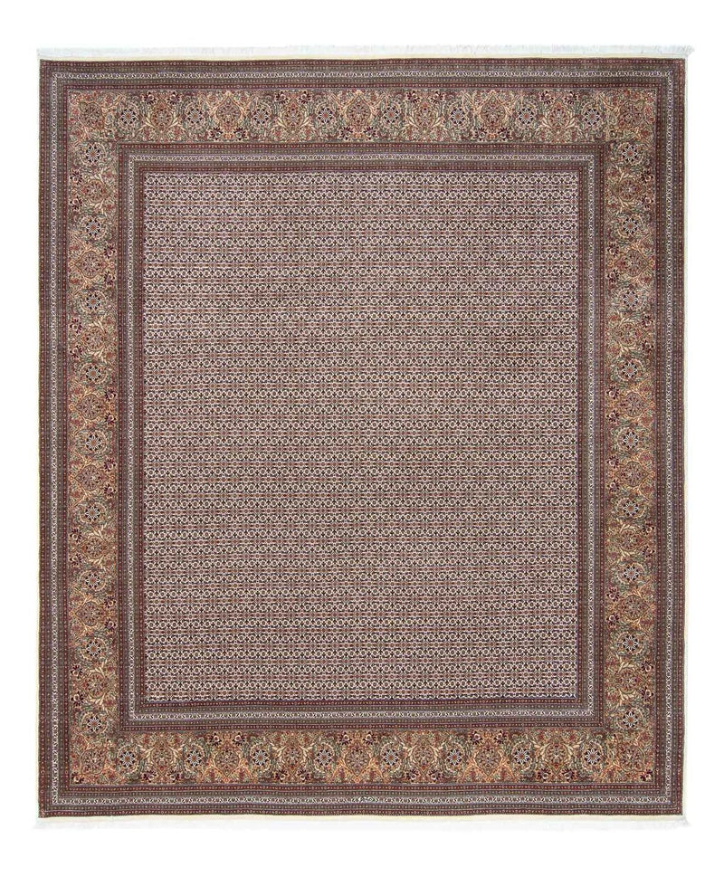 Alfombra persa - Tabriz - 295 x 254 cm - marrón oscuro