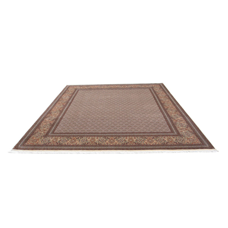 Alfombra persa - Tabriz - 295 x 254 cm - marrón oscuro