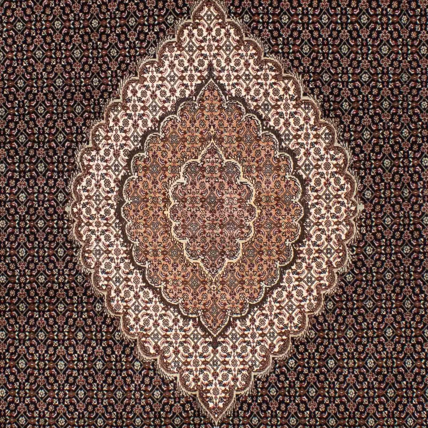 Alfombra persa - Tabriz - 243 x 163 cm - azul oscuro