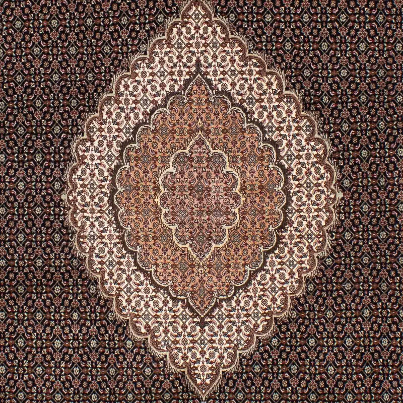Alfombra persa - Tabriz - 243 x 163 cm - azul oscuro
