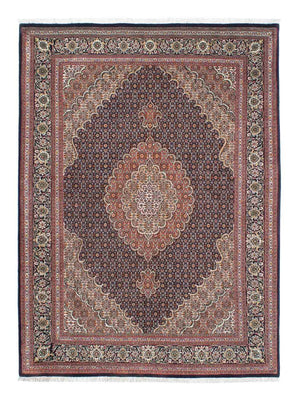 Alfombra persa - Tabriz - 205 x 154 cm - marrón oscuro