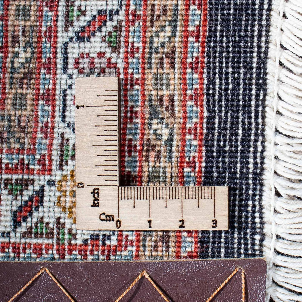 Alfombra persa - Tabriz - 210 x 155 cm - marrón oscuro