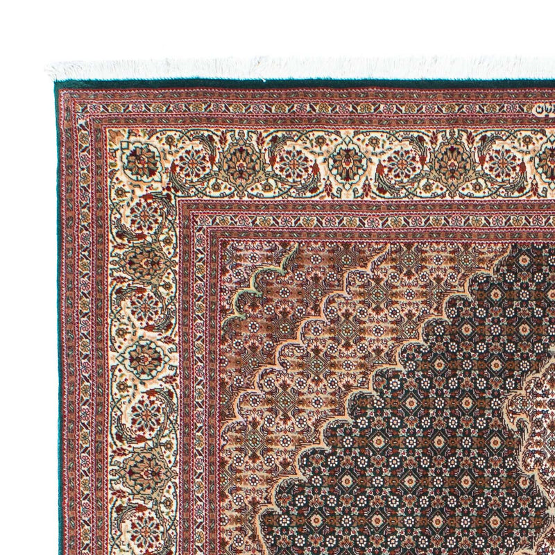 Alfombra persa - Tabriz - 198 x 152 cm - verde
