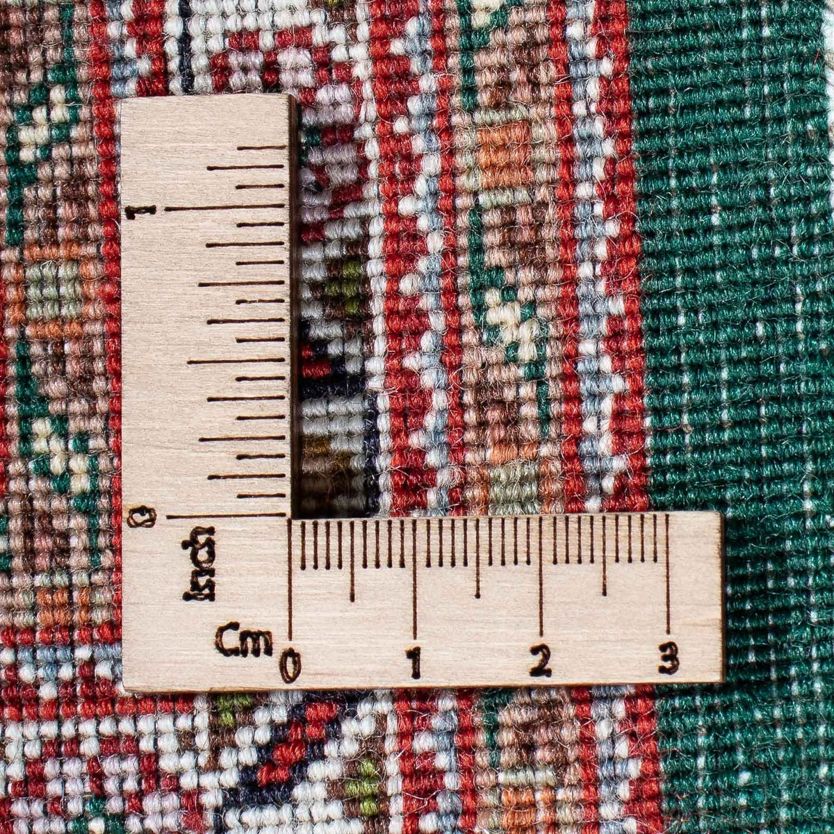 Alfombra persa - Tabriz - 198 x 152 cm - verde