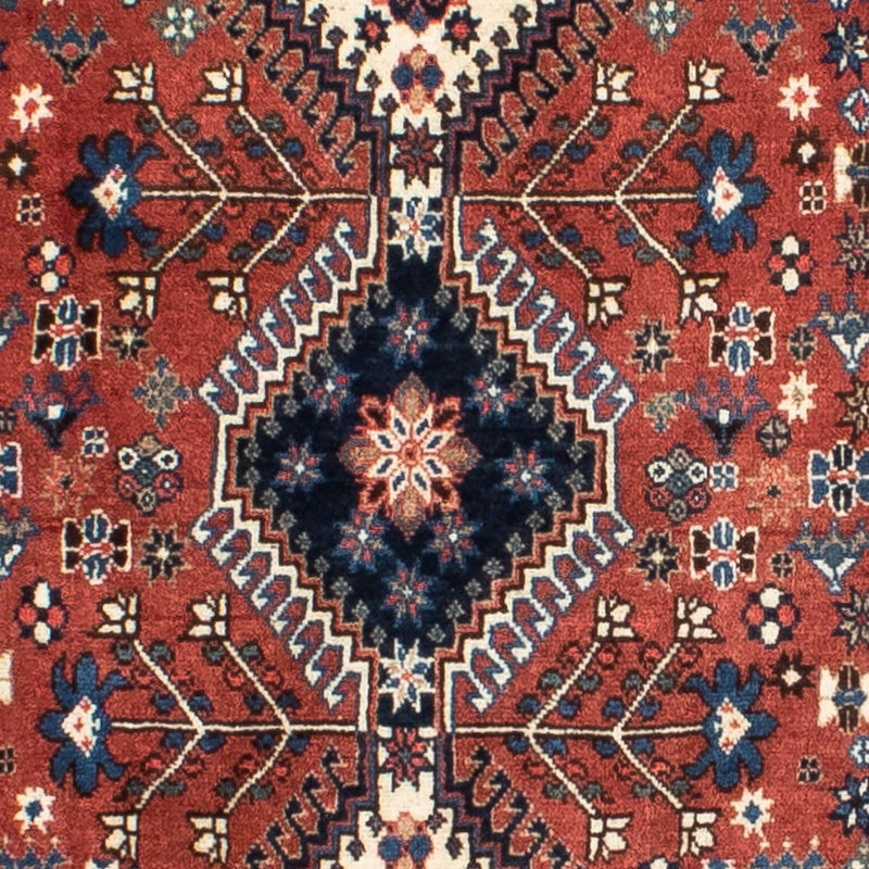Alfombra de pasillo Alfombra persa - Nómada - 382 x 83 cm - rojo oscuro