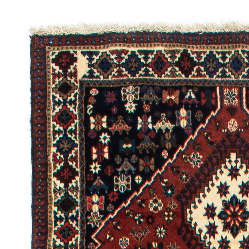 Alfombra de pasillo Alfombra persa - Nómada - 382 x 83 cm - rojo oscuro