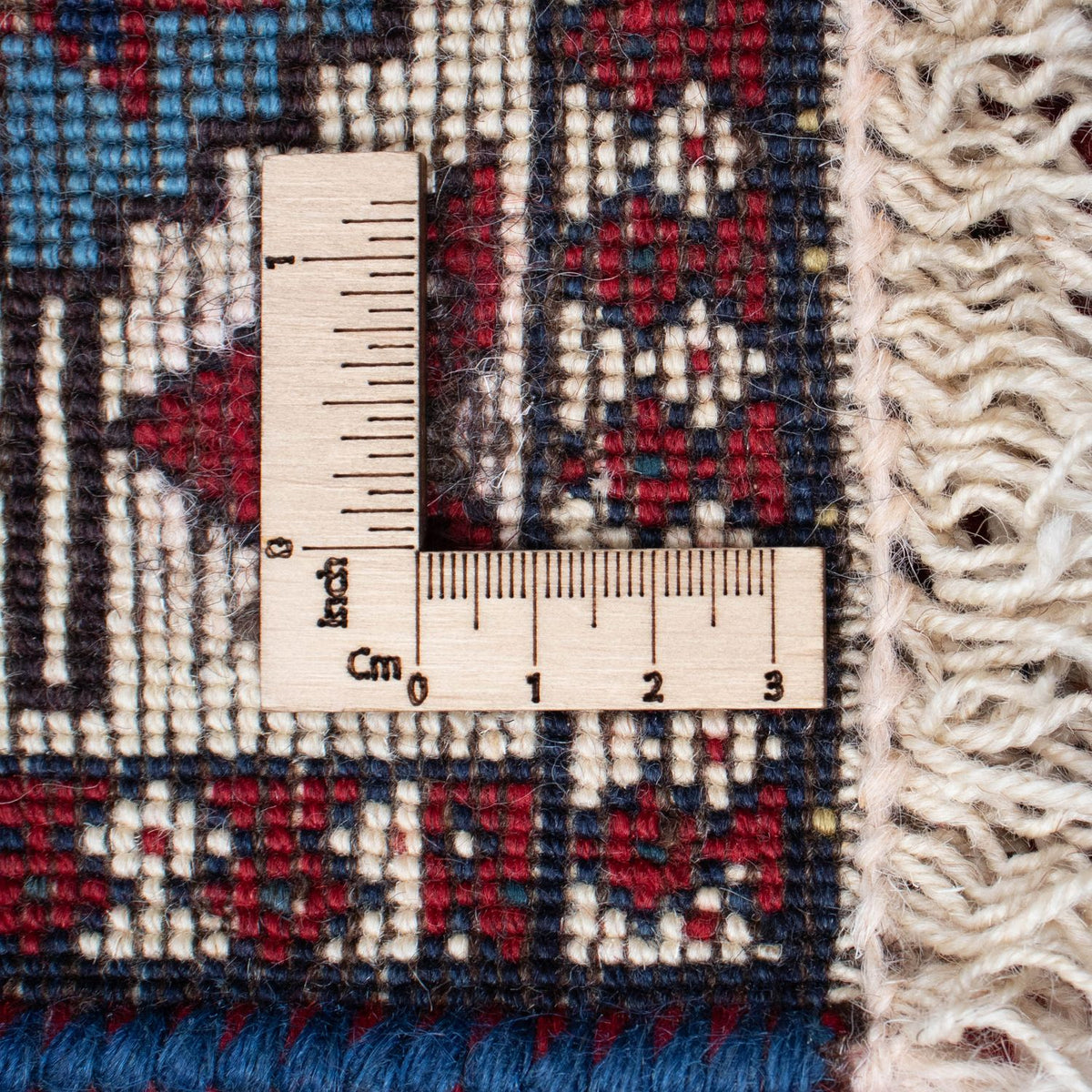 Alfombra de pasillo Alfombra persa - Bidjar - 293 x 82 cm - rojo oscuro