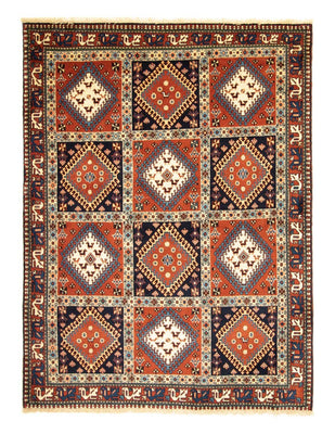 Alfombra persa - Nómada - 197 x 145 cm - multicolor