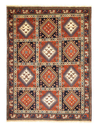 Alfombra persa - Nómada - 197 x 145 cm - multicolor