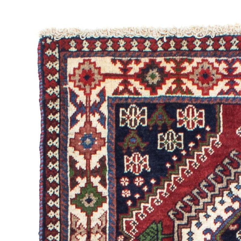 Alfombra de pasillo Alfombra persa - Nómada - 194 x 80 cm - rojo oscuro