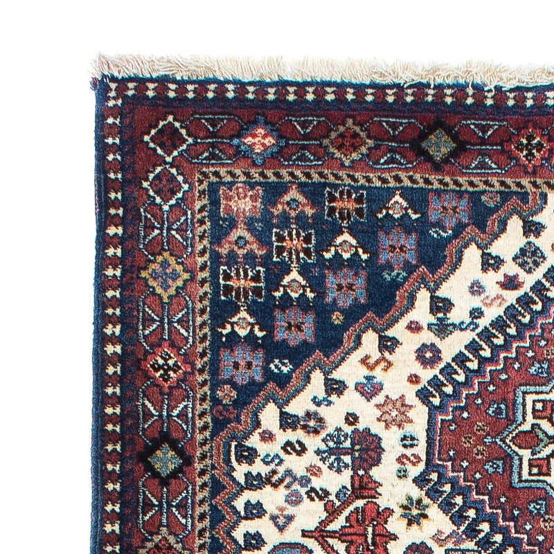 Alfombra de pasillo Alfombra persa - Nómada - 202 x 85 cm - beige