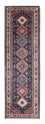 Alfombra de pasillo Alfombra persa - Bidjar - 288 x 80 cm - azul oscuro