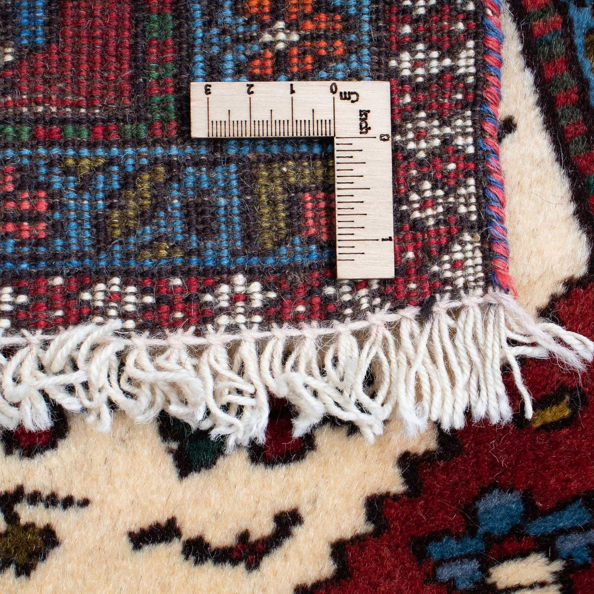 Alfombra persa - Nómada - 96 x 63 cm - beige