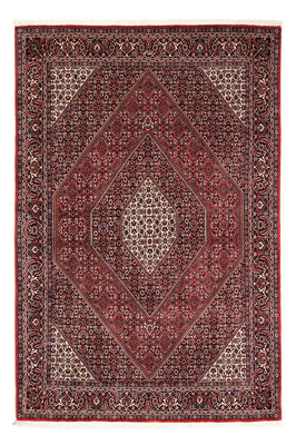 Alfombra persa - Bidjar - 252 x 172 cm - rojo oscuro