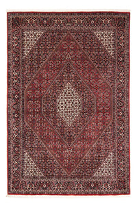 Alfombra persa - Bidjar - 252 x 172 cm - rojo oscuro