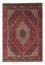 Alfombra persa - Bidjar - 245 x 167 cm - rojo oscuro