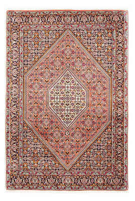 Alfombra persa - Bidjar - 170 x 112 cm - rojo claro
