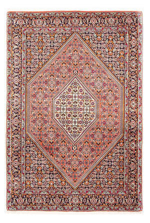 Alfombra persa - Bidjar - 170 x 112 cm - rojo claro