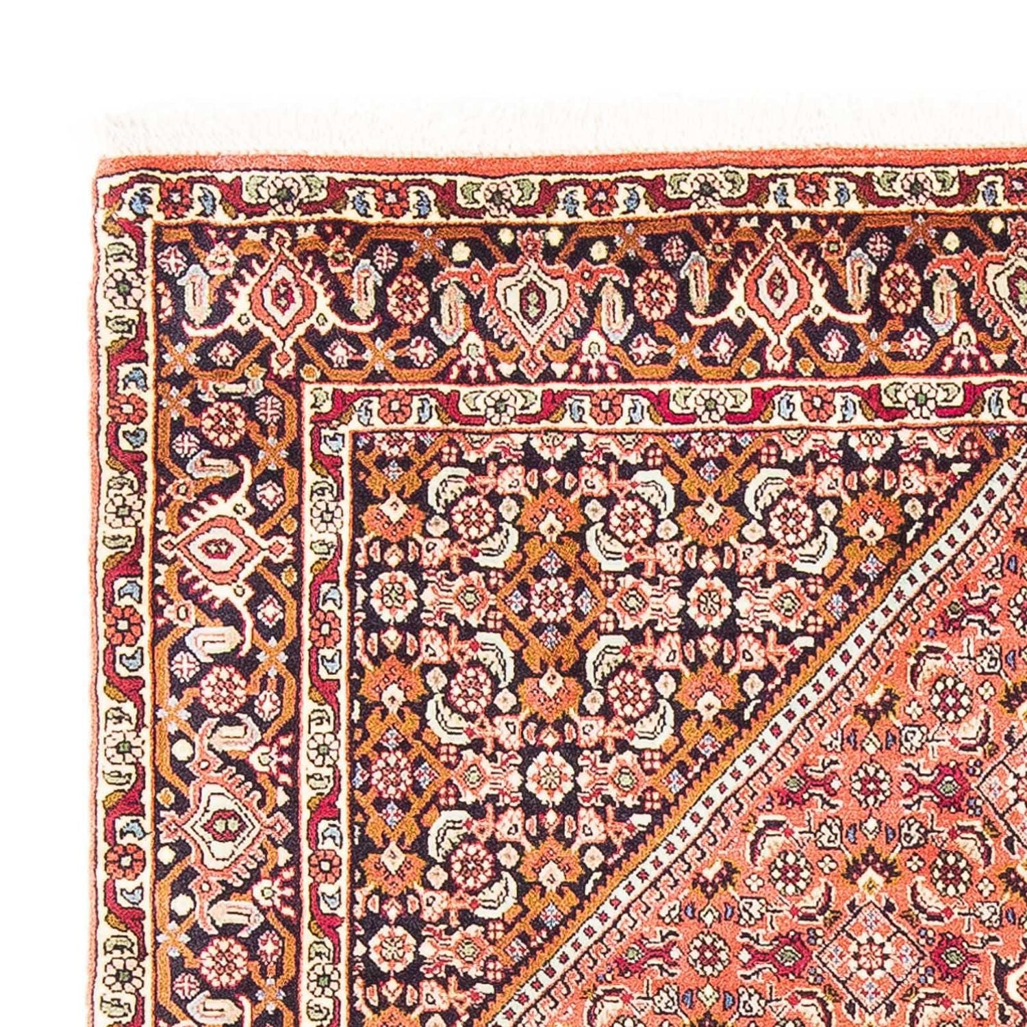 Alfombra persa - Bidjar - 170 x 112 cm - rojo claro