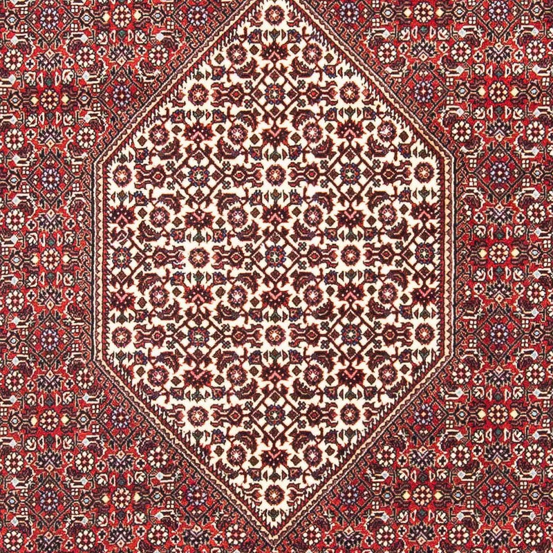 Alfombra persa - Bidjar - 185 x 112 cm - rojo